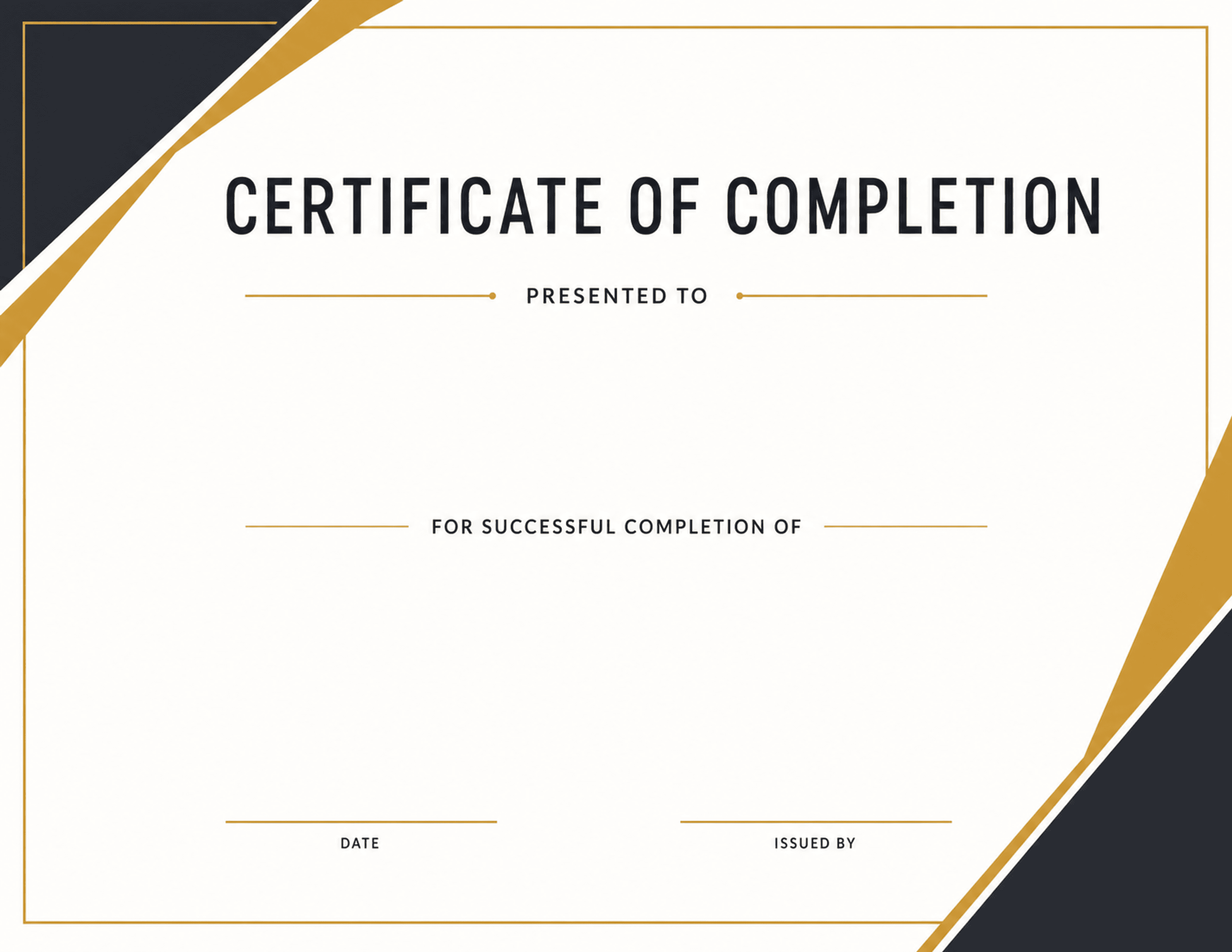 Modern certificate design used as a Batch, Please starter template
